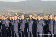 Slvnostn nstup pri prleitosti 72.  vroia Slovenskho nrodnho povstania a Da stavy Slovenskej republiky