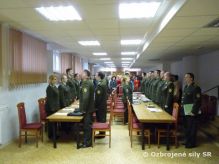 Prvé zhromaždenie príslušníkov úradu s novým veliteľom