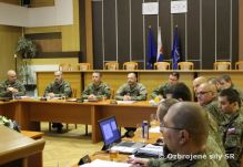 Januárová veliteľská príprava veliteľa prešovskej brigády s podriadenými veliteľmi práporov